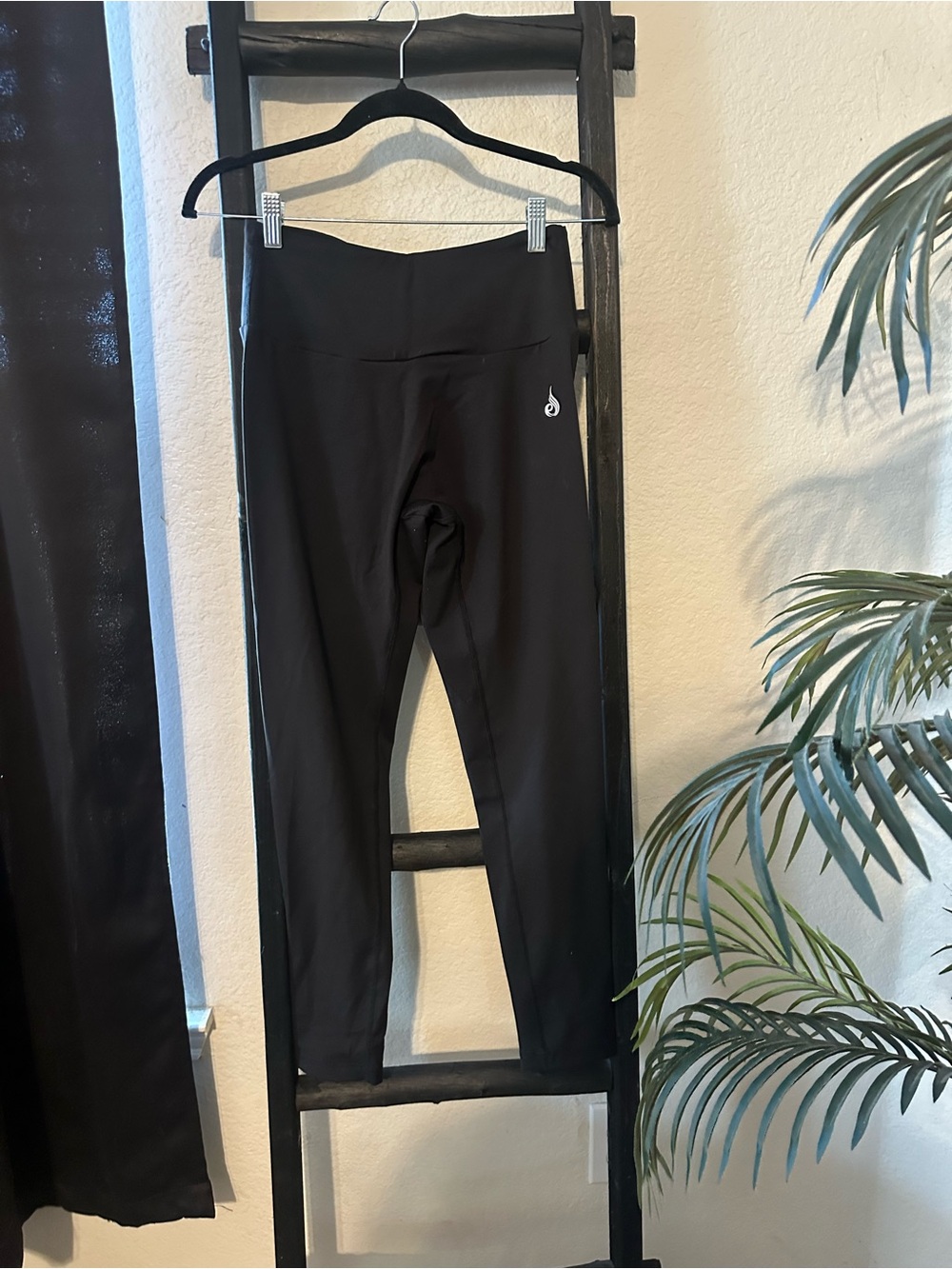 Ryderwear Kids Black High-Waist Performance Leggings